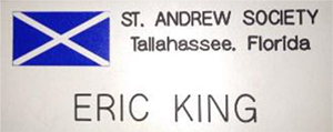 St. Andrew Name Badge